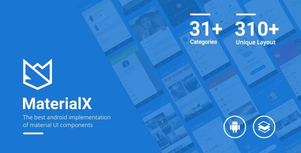MaterialX - Android Material Design UI Components 2.0 - CodeCanyon Item for Sale
