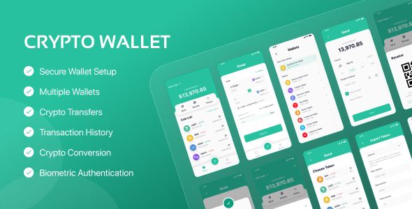 Crypto Wallet Multichain App Flutter Code Market