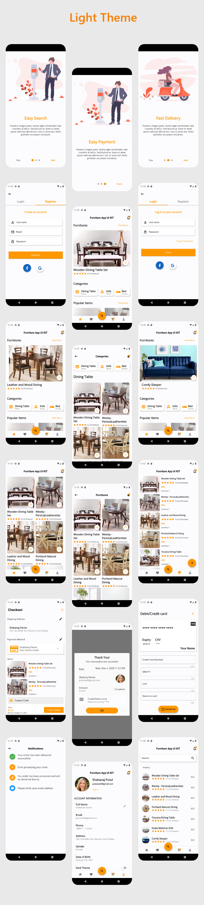 Furni - Furniture App UI Kit By Flutter - 2