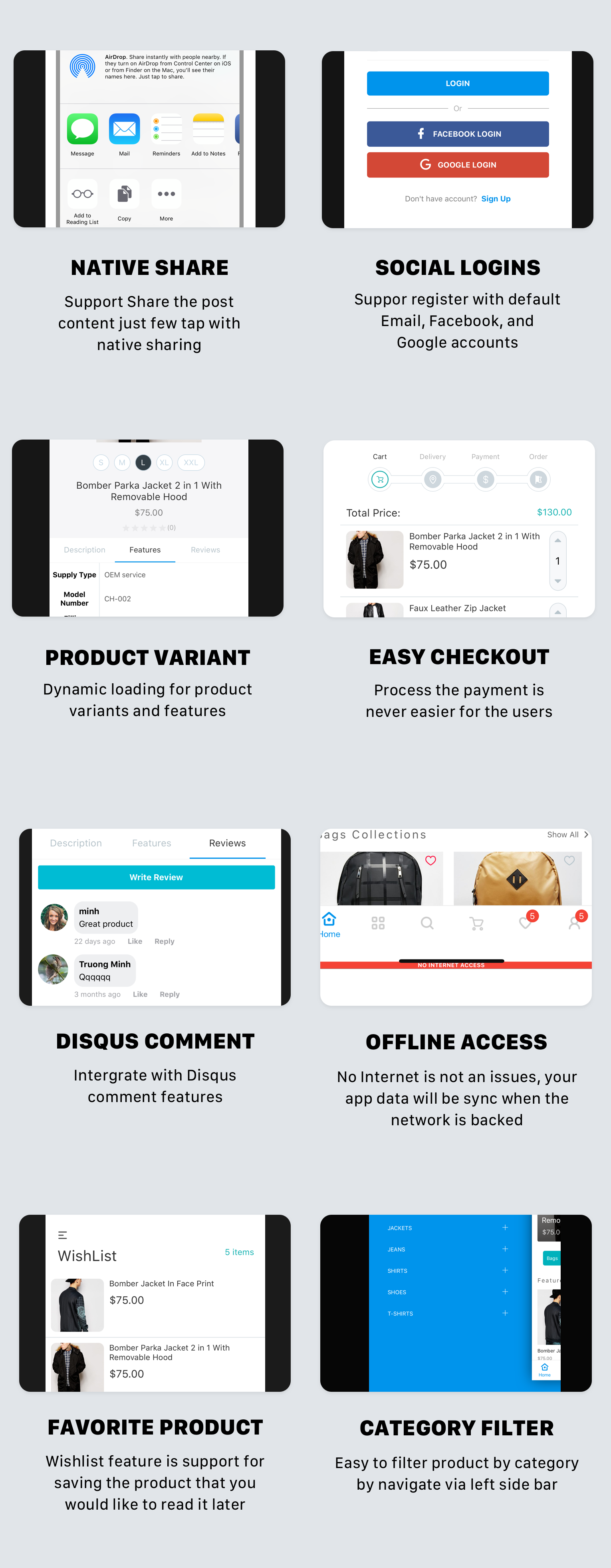 CeStore - ReactJS web app & React Native mobile app for e-commerce - 4