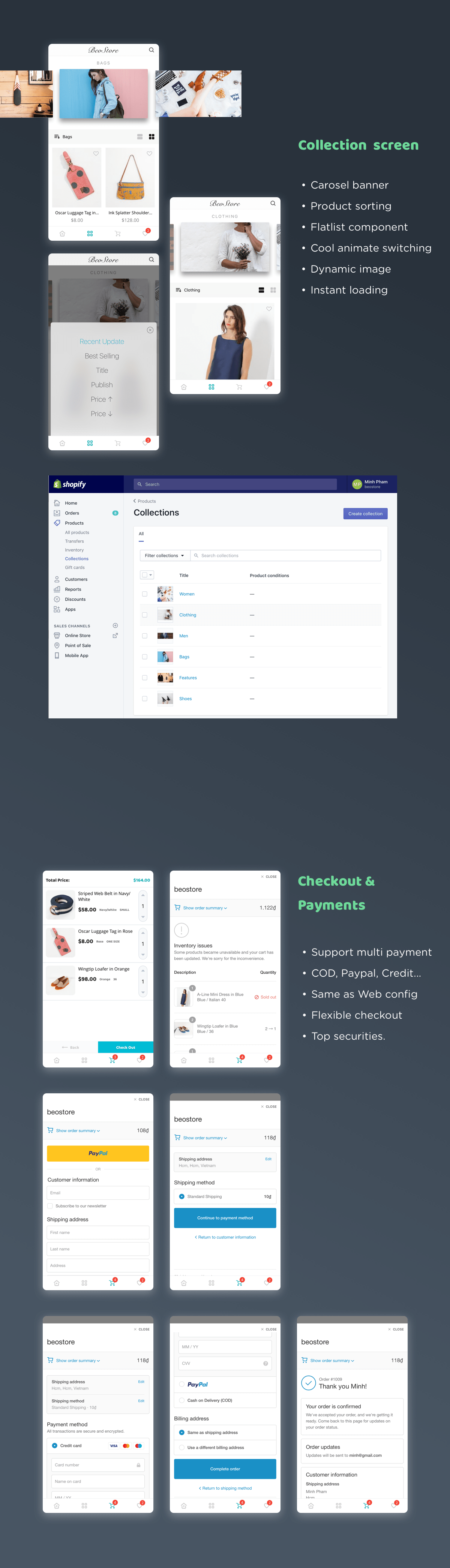 Mstore Shopify - Complete React Native template for e-commerce - 8