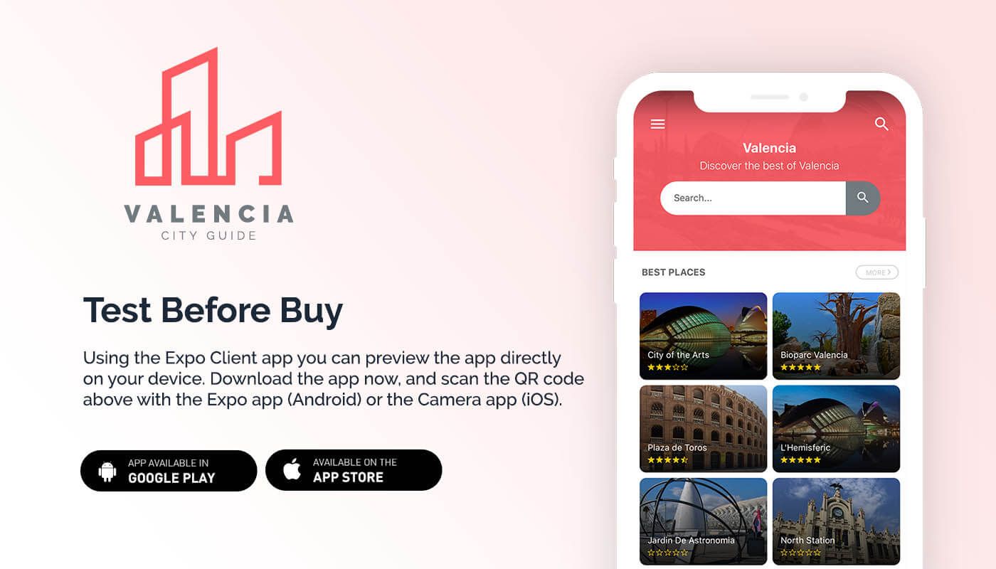Valencia - Complete City Guide App + Backend - 5
