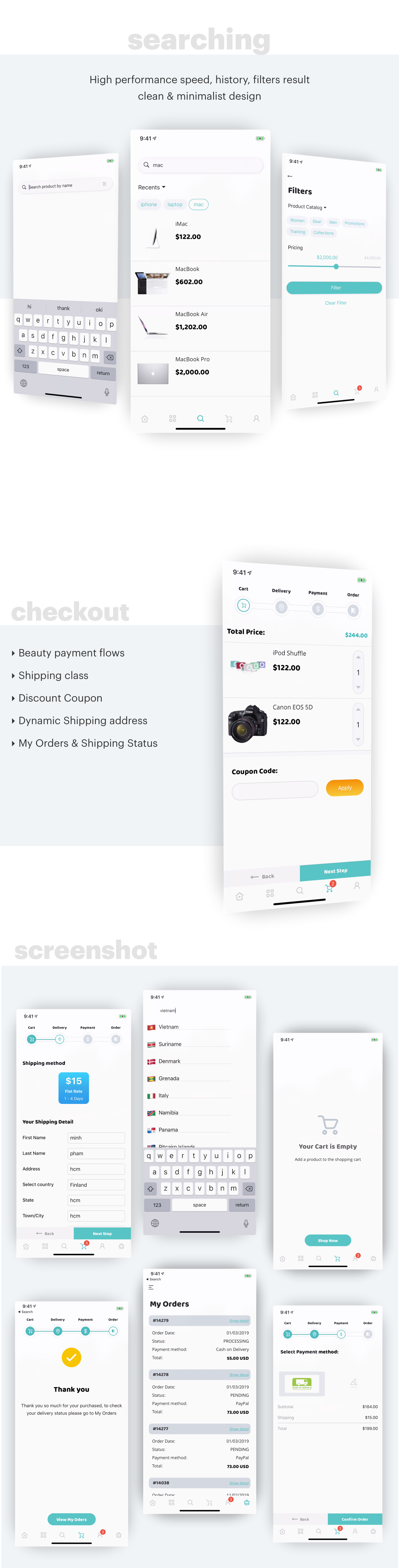 MStore Opencart - the complete react native e-commerce app (Expo version) - 4
