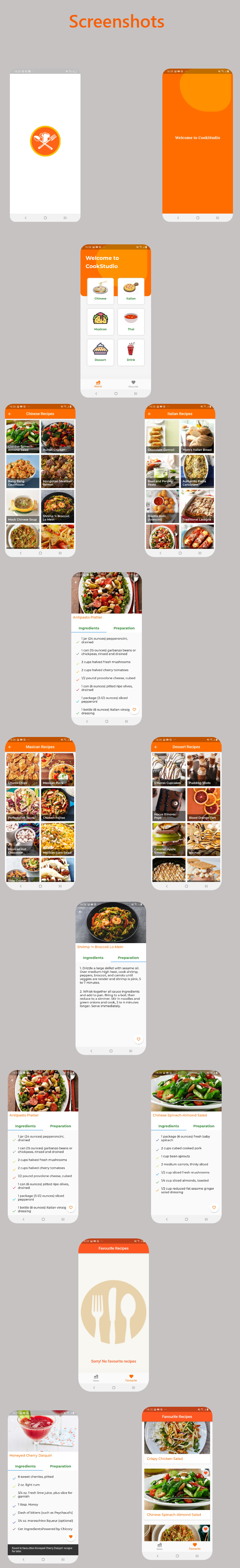 Cookstudio-Recipe App By Flutter With AdMOb - 1