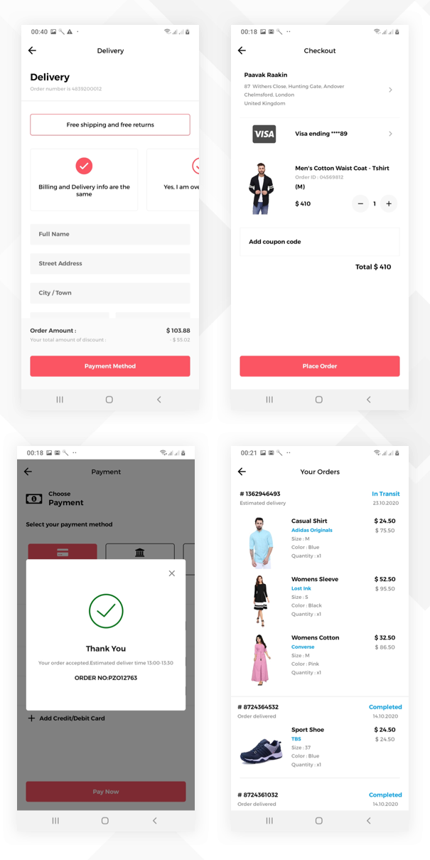 Shoply App UI