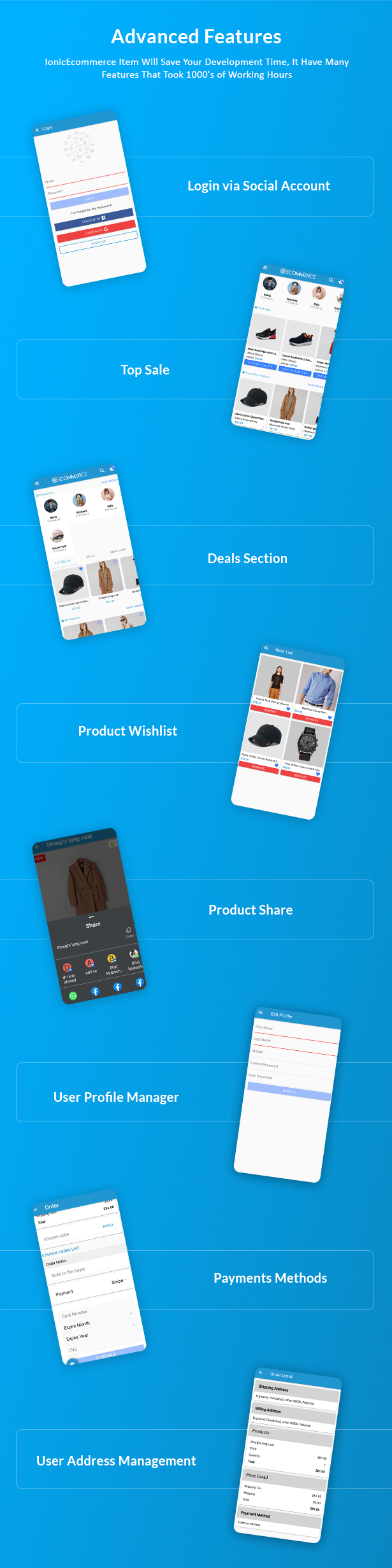 Ionic5 Ecommerce - Universal iOS & Android Ecommerce / Store Full Mobile App with Laravel CMS - 20