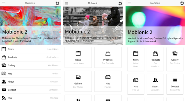 Mobionic - PhoneGap / Cordova Full Hybrid App - 7