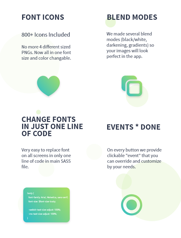 Ionic 6 Mikky Fonts icons blend modes