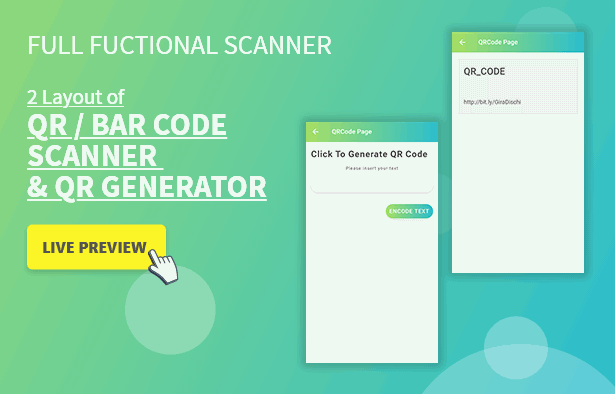 Ionic 6 Mikky QR / Bar Code and QR Generator