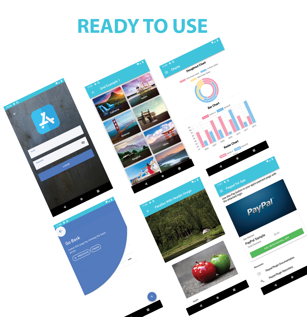 Ionic 4 Full Starter App / Themes / Layouts - 3