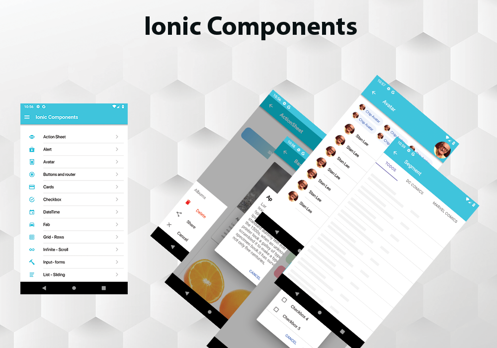 Ionic 4 Full Starter App / Themes / Layouts - 13