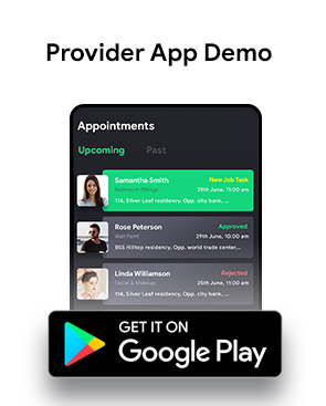 Service Booking Android App Template + iOS App Template (HTML + CSS) IONIC 3) SERVALL - 4