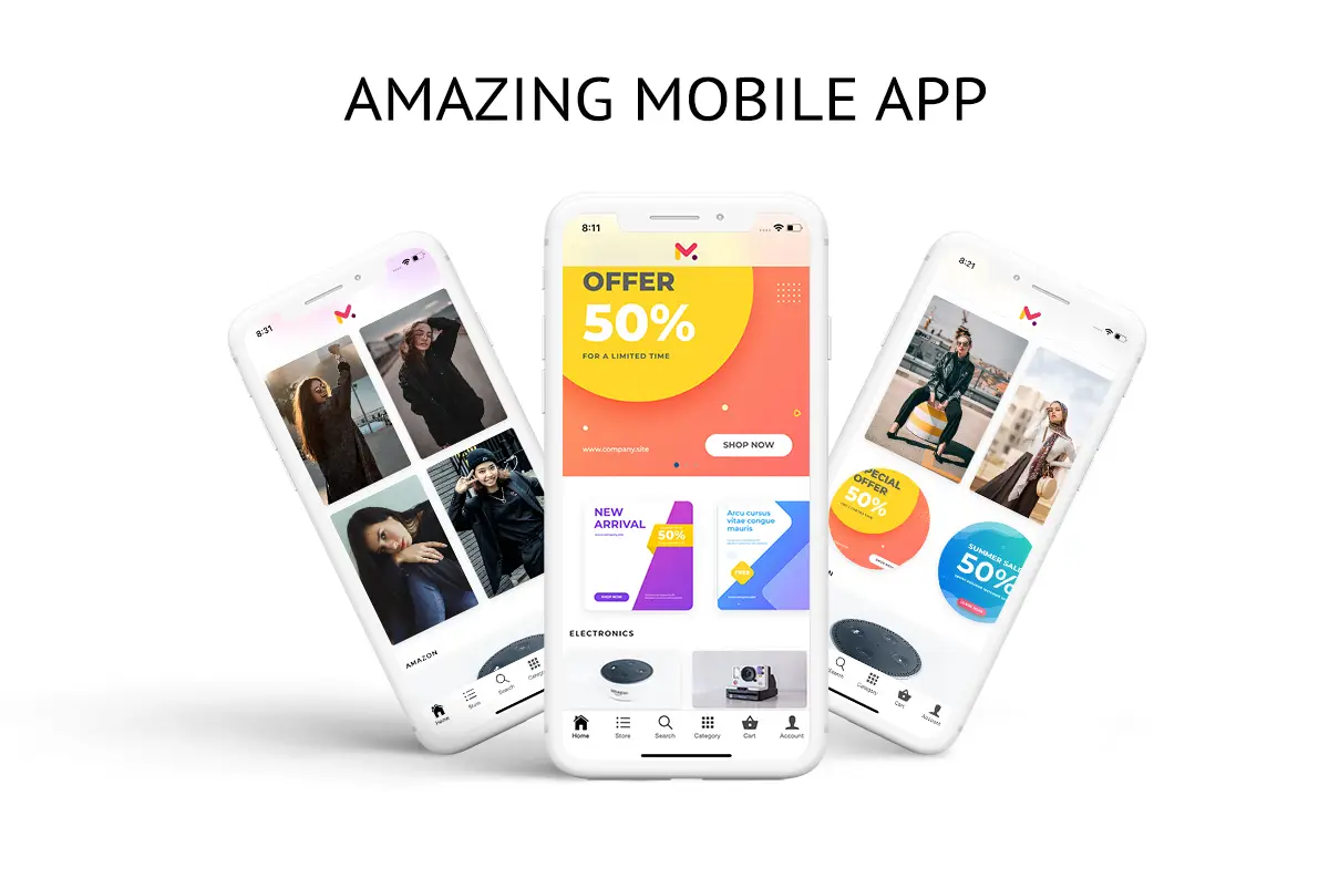 Ionic WooCommerce marketplace mobile app - wc marketplace - 1