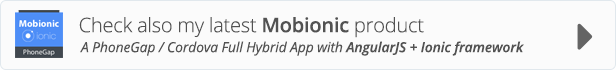 Ionic WooCommerce API - PhoneGap / Cordova Full Hybrid App - 3