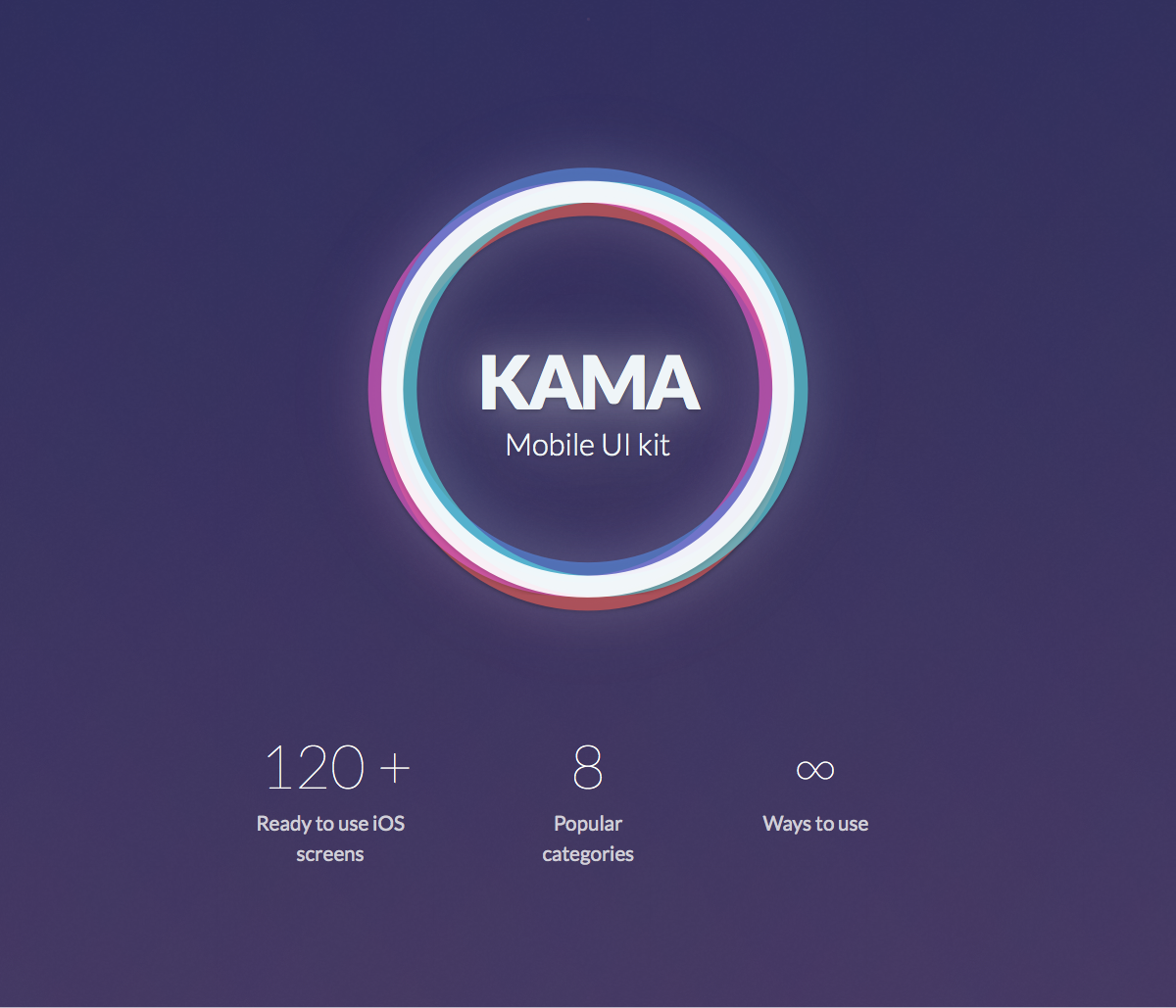 Kama iOS UI Kit - 1