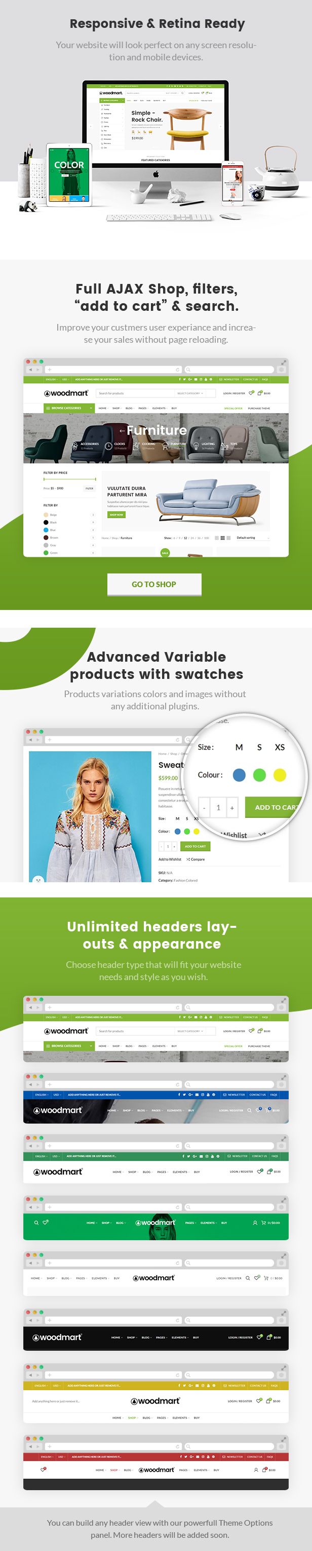 Woodmart - Responsive Shopify Template - 2