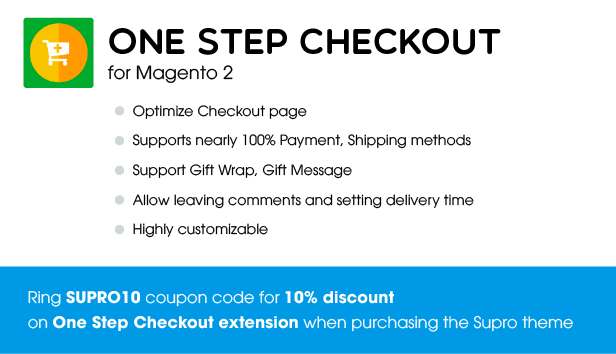 Mageplaza One Step Checkout