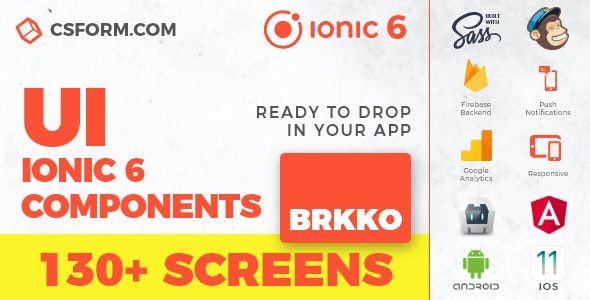 Mikky | Ionic 6 / Angular 9 UI Theme / Template App | Multipurpose Starter App - 8