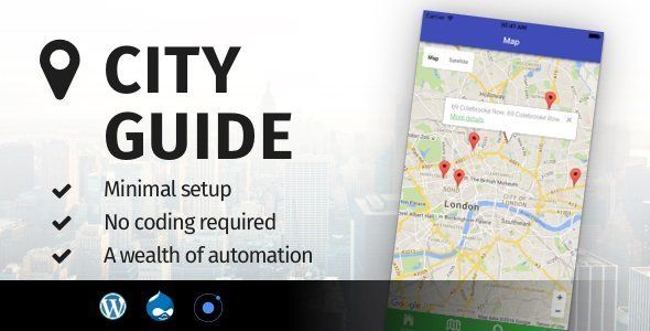 City Guide Ionic 5 - Full Application with Firebase backend Ionic Ecommerce Mobile App template