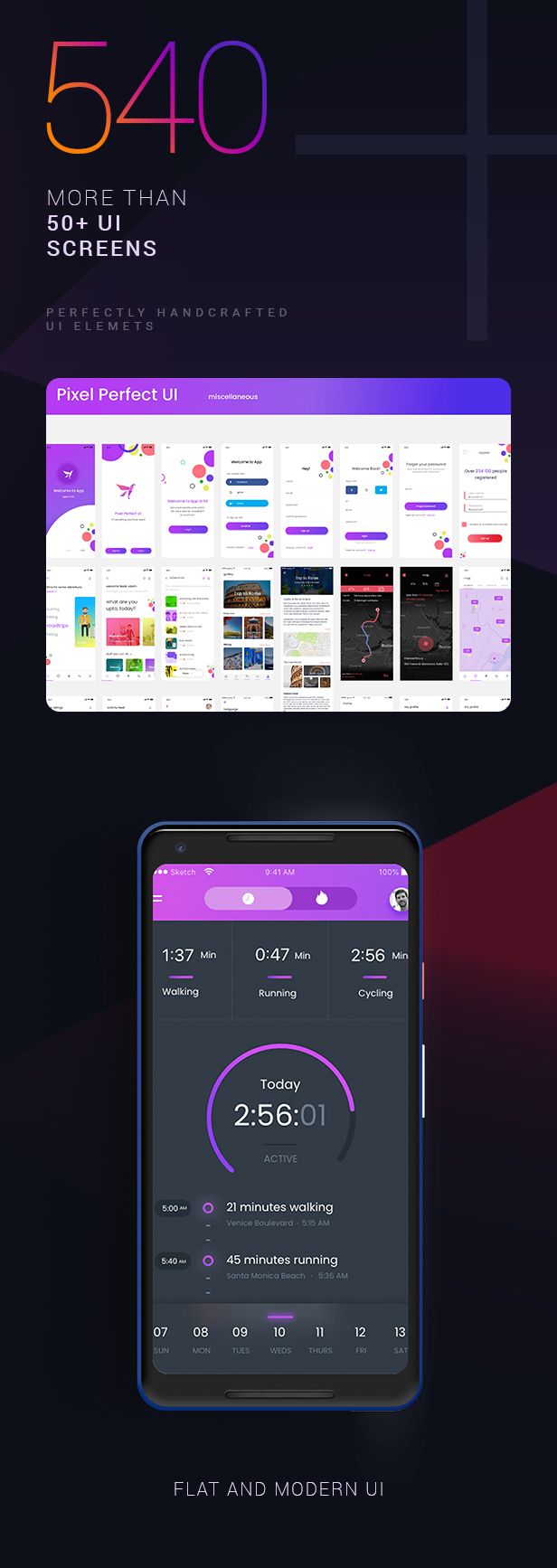 Craft | A Multipurpose and Multi Business Mobile UI Kit - 5