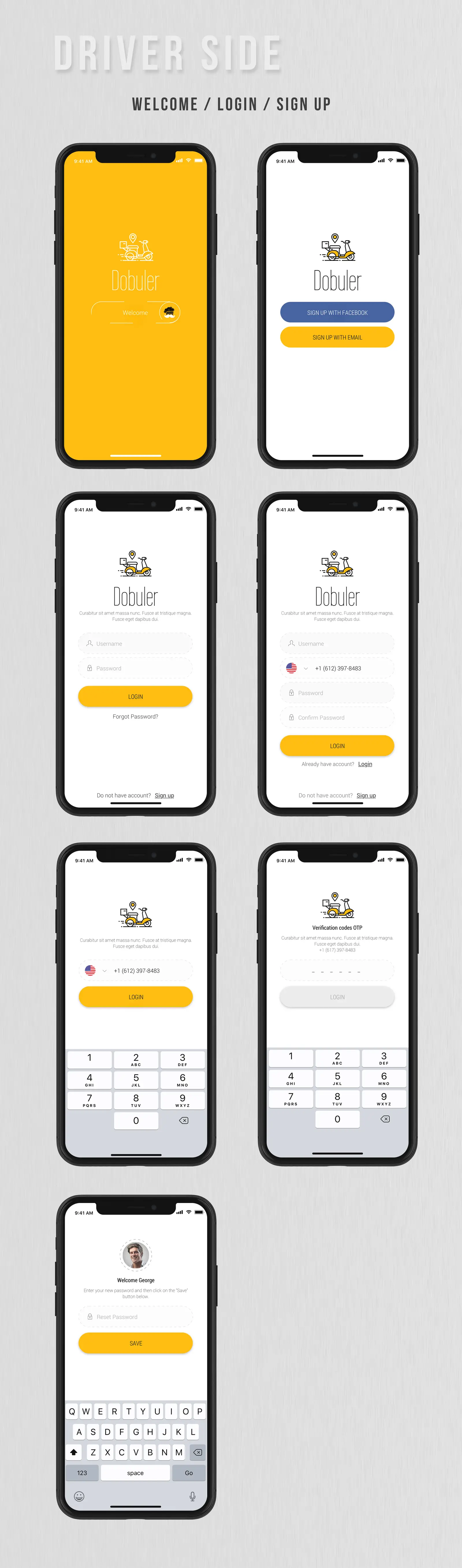Dobule - Food Delivery UI Kit for Mobile App - 17