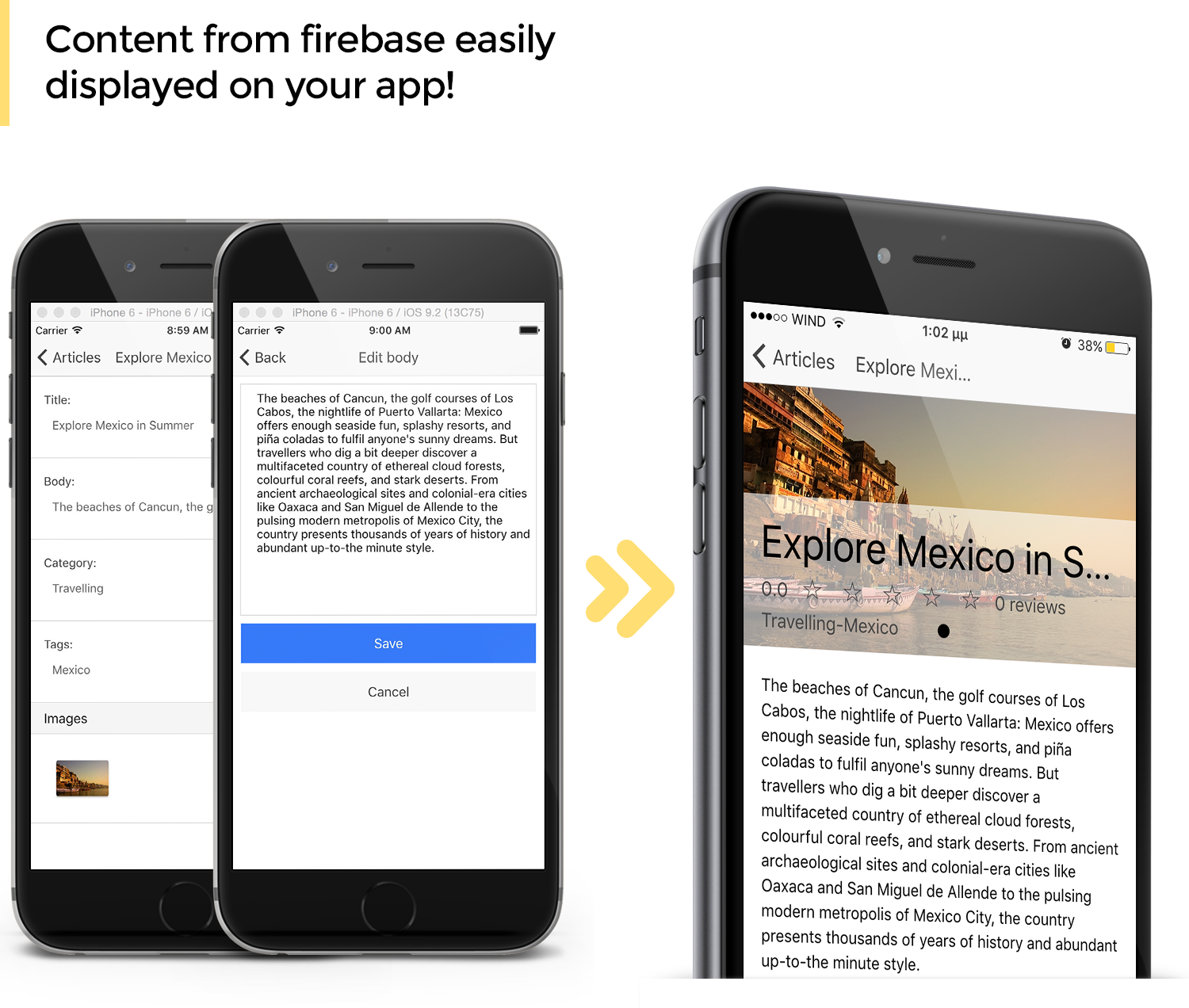Firebase Publisher Kit Ionic - Full Application with Firebase backend and Admin UI - 2