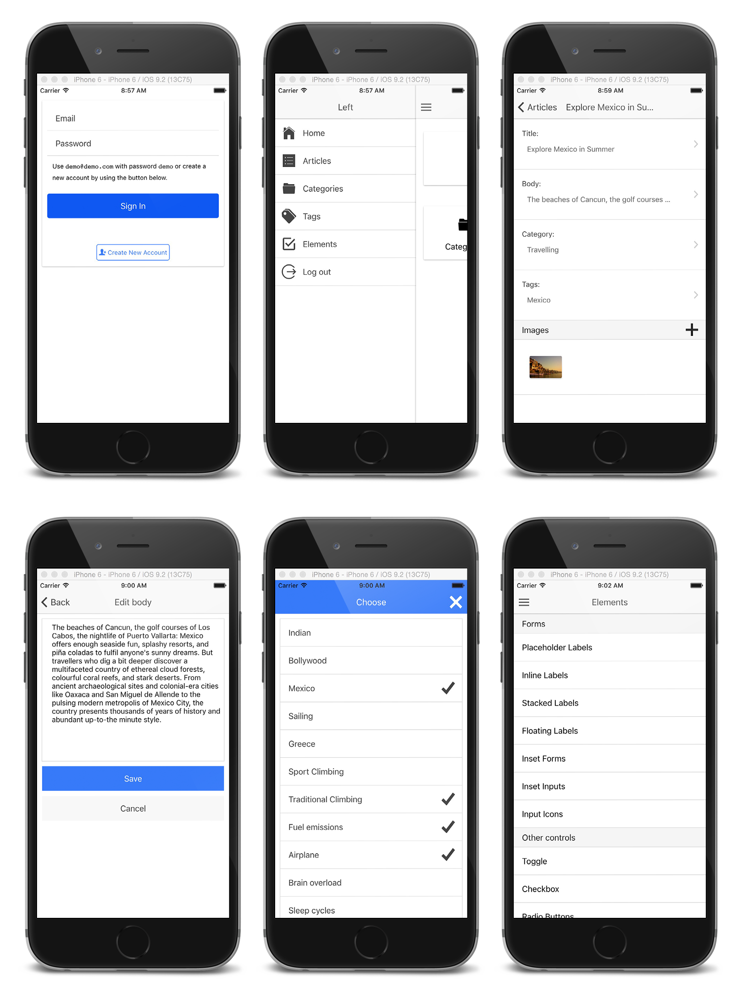 Firebase Publisher Kit Ionic - Full Application with Firebase backend and Admin UI - 11