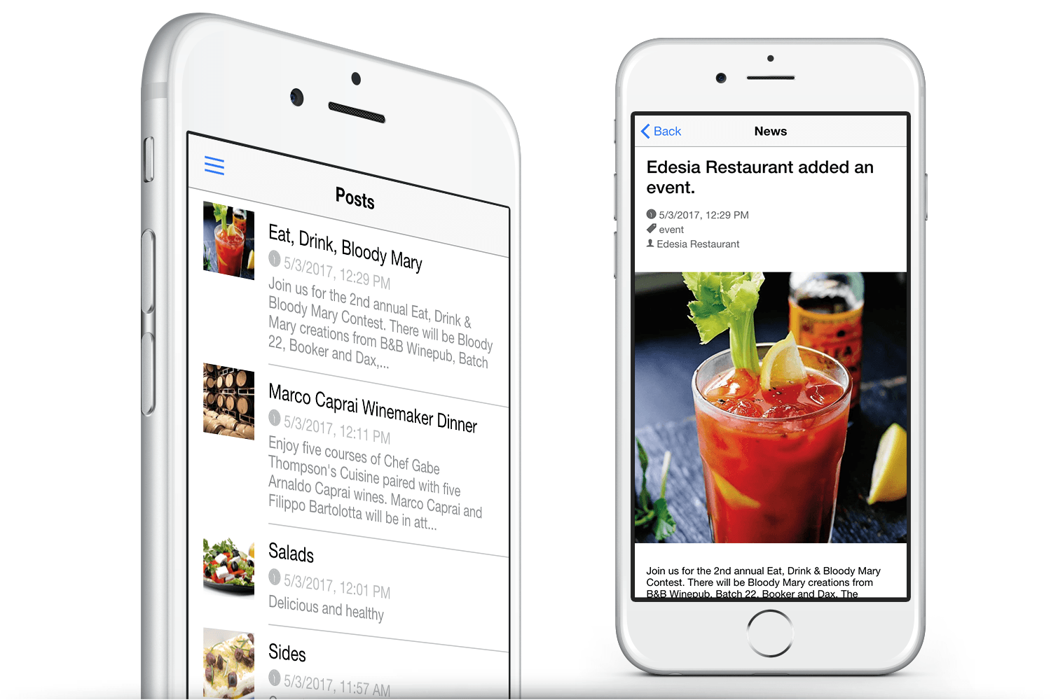 Facebook Business Ionic 3 - Turn your Facebook page into a mobile app - 7