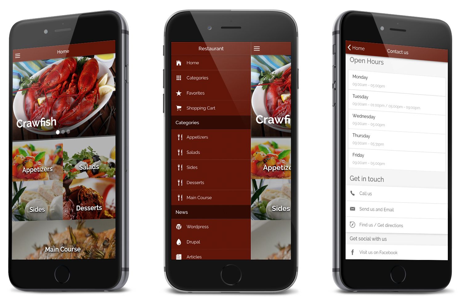 Restaurant Ionic Classy- Full Application with Firebase backend - 5