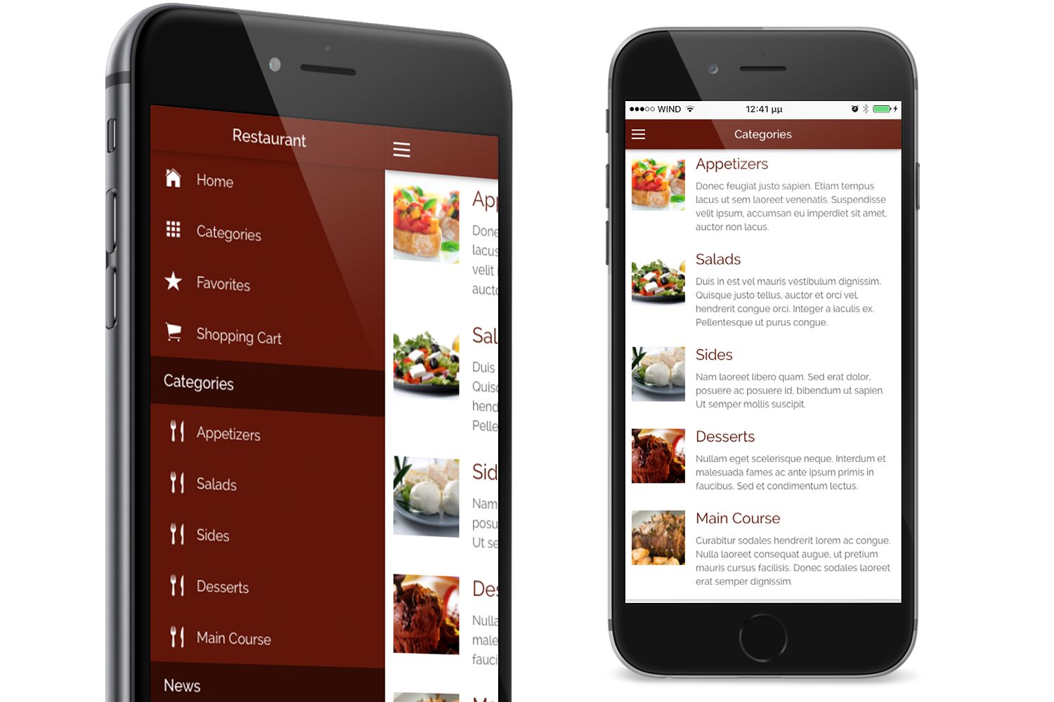 Restaurant Ionic Classy- Full Application with Firebase backend - 6