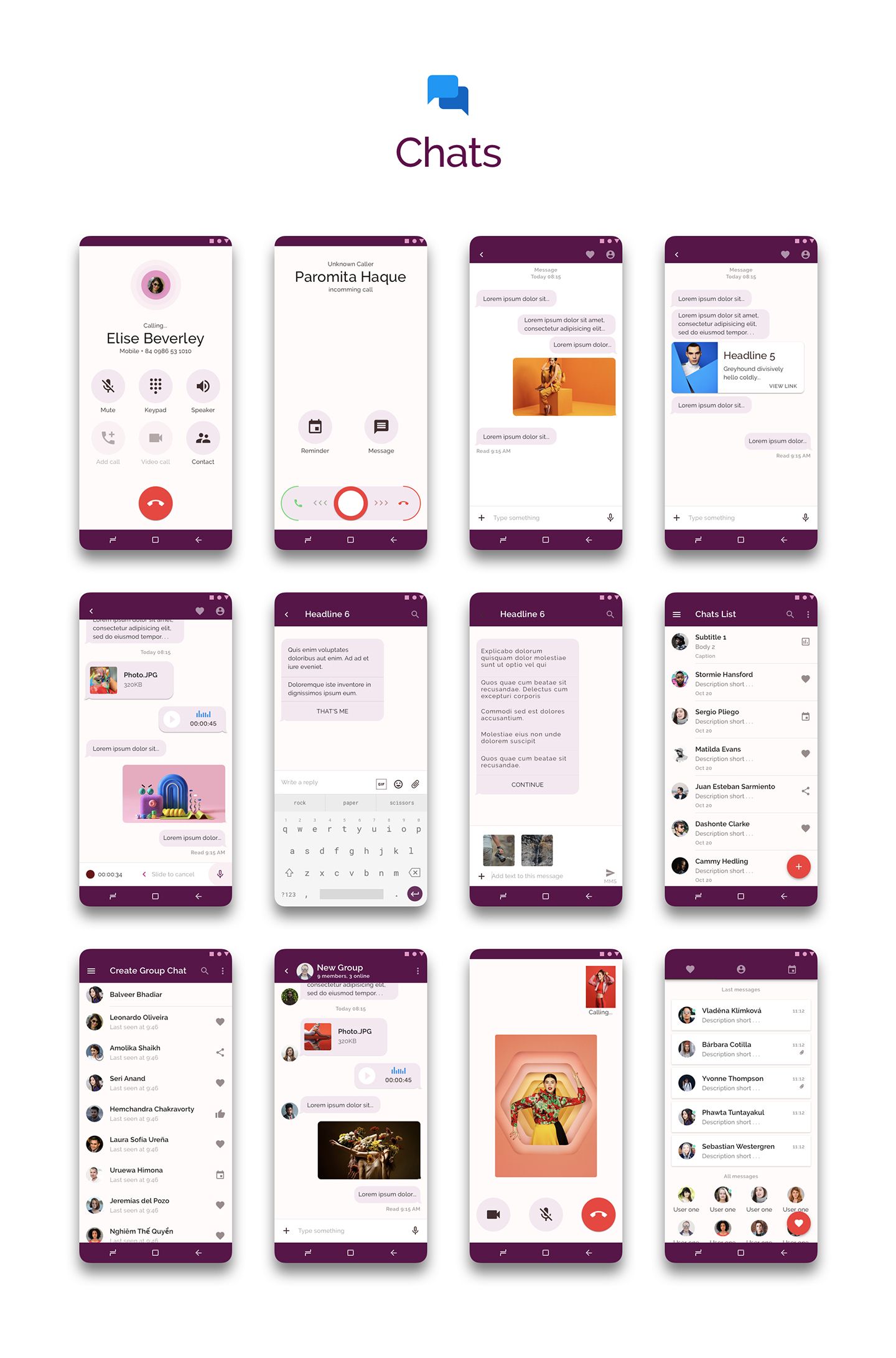 Prototype 86 - Template For Mobile App - 9