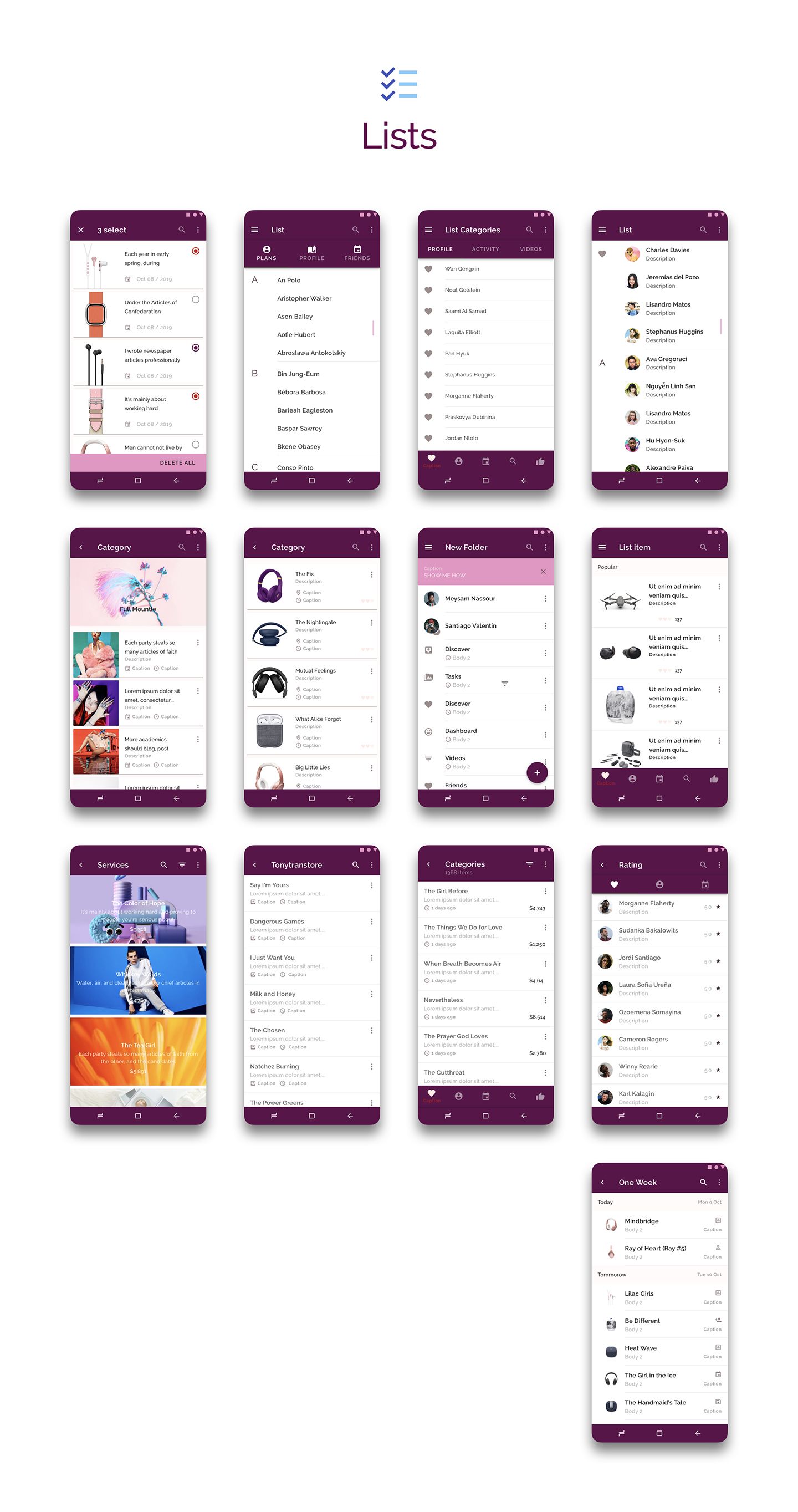 Prototype 86 - Template For Mobile App - 12