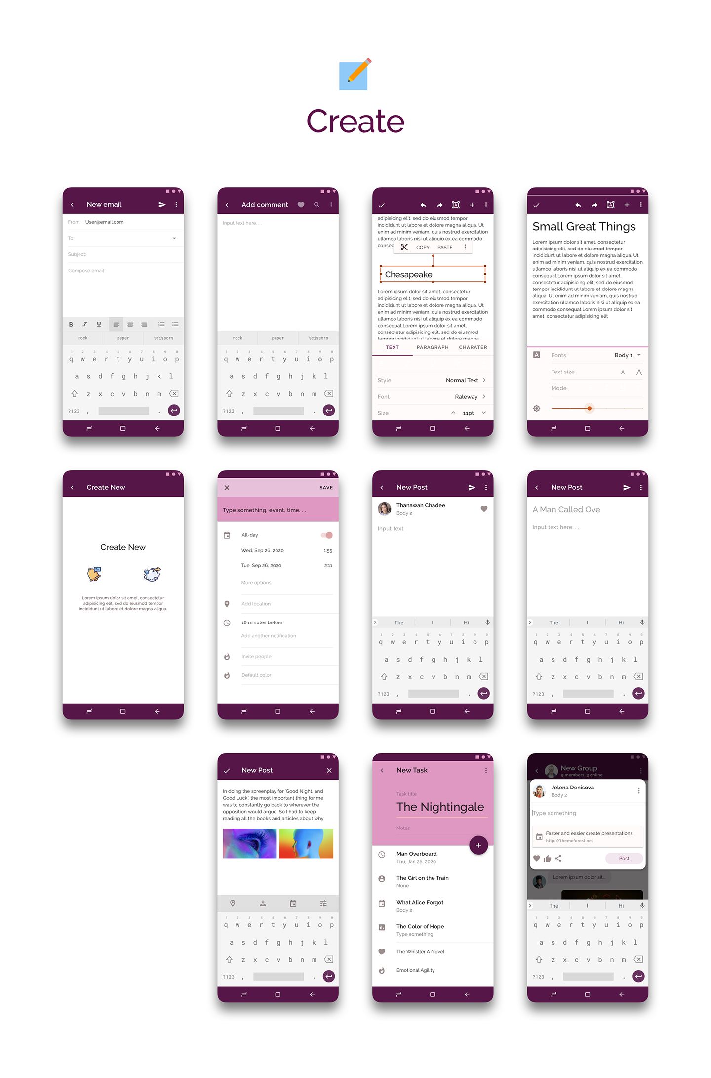 Prototype 86 - Template For Mobile App - 13