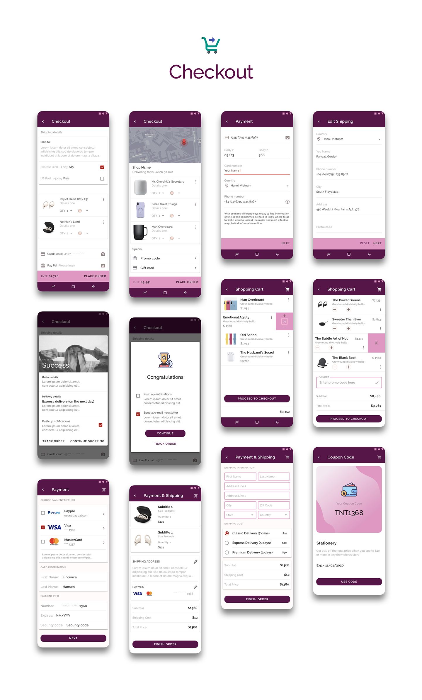 Prototype 86 - Template For Mobile App - 19
