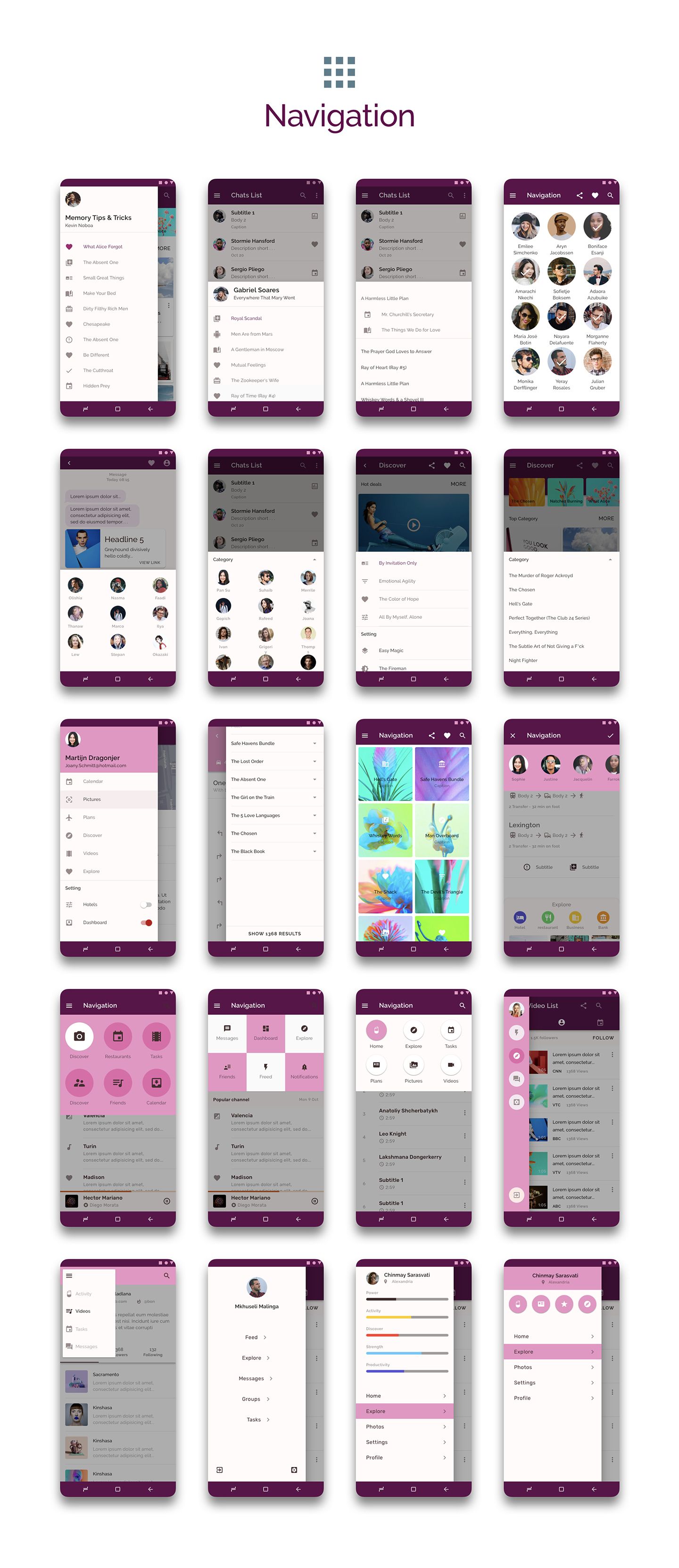 Prototype 86 - Template For Mobile App - 21