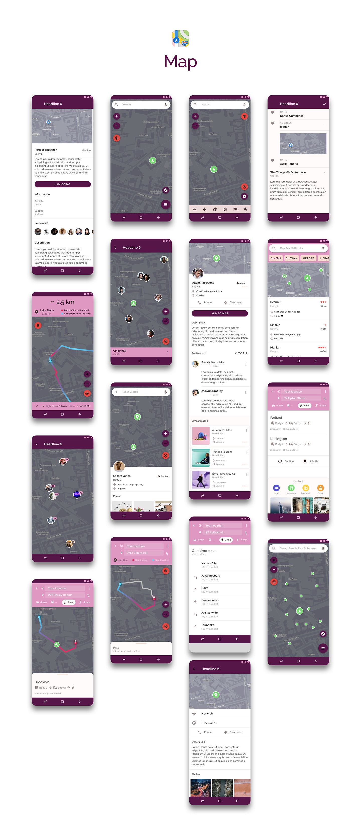 Prototype 86 - Template For Mobile App - 22
