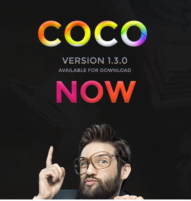 Coco PSD Template ver 1.3.0 Out Now