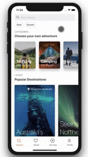 Adventure Travel - React Native App - 4