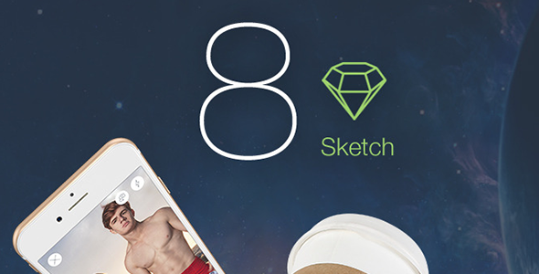 8 Color - Sketch Mobile UI Kit   Design Uikit