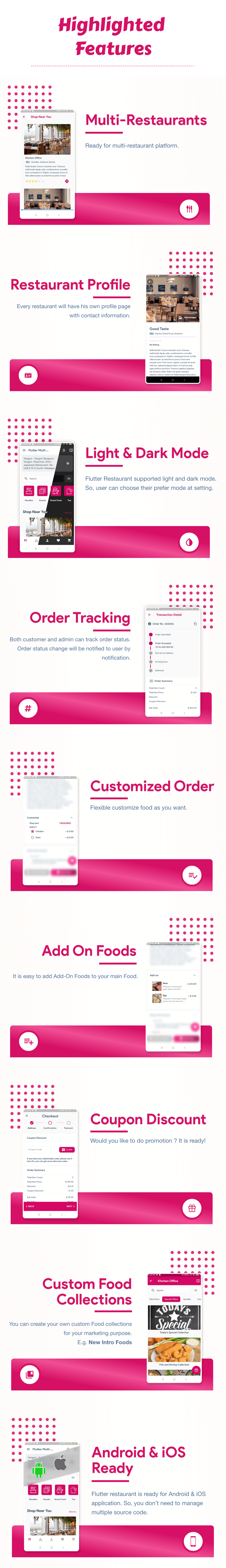 Flutter Multi-Restaurant ( FoodPanda Clone - Online Food Delivery System For iOS and Android ) 1.0 - 7