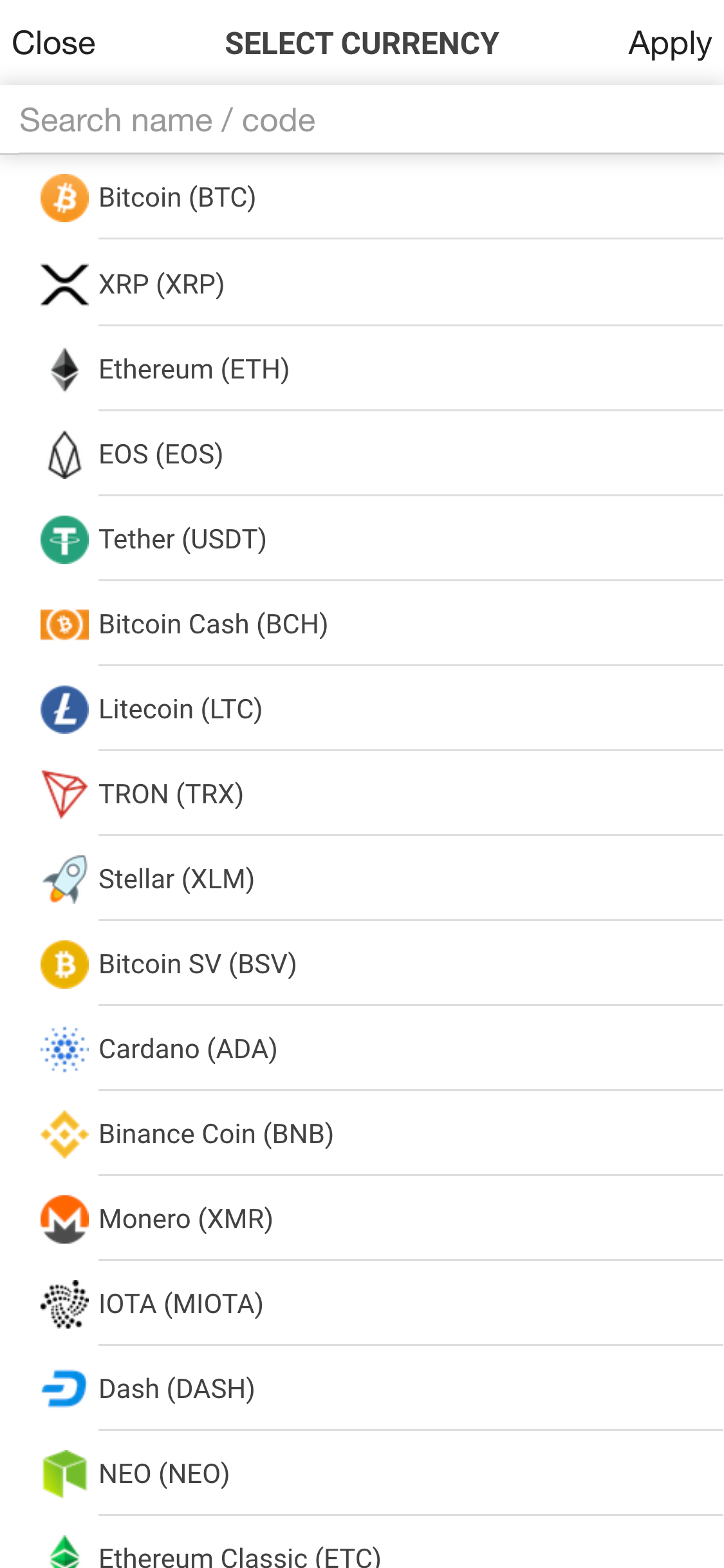 Crypto Currencies Full App + IONIC 3 + Coinmarketcap + Cross platform ( Android, iOS ) - 8