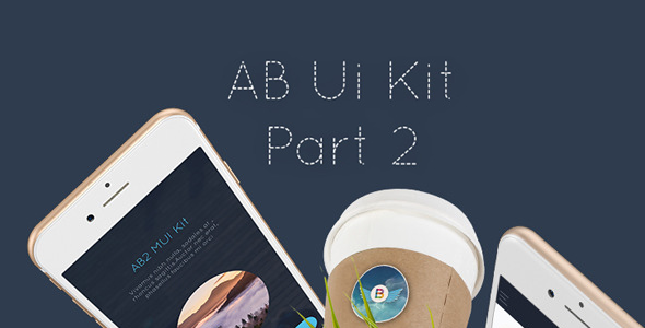 AB Part 2 - Mobile UI Kit   Design Uikit