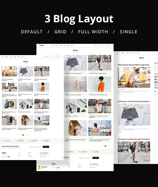 3 blog layout