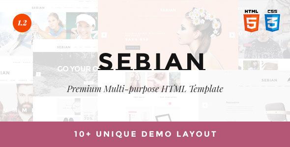 SEBIAN - Multipurpose eCommerce HTML5 Template