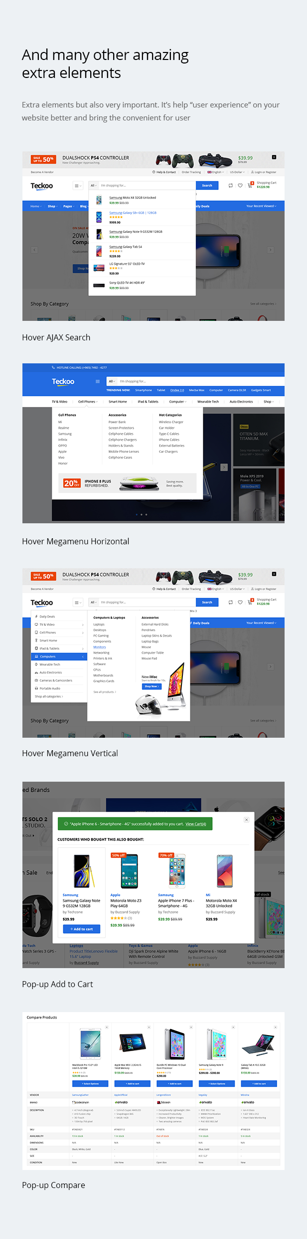 Teckoo - Electronic & Technology Marketplace eCommerce PSD Template - 15