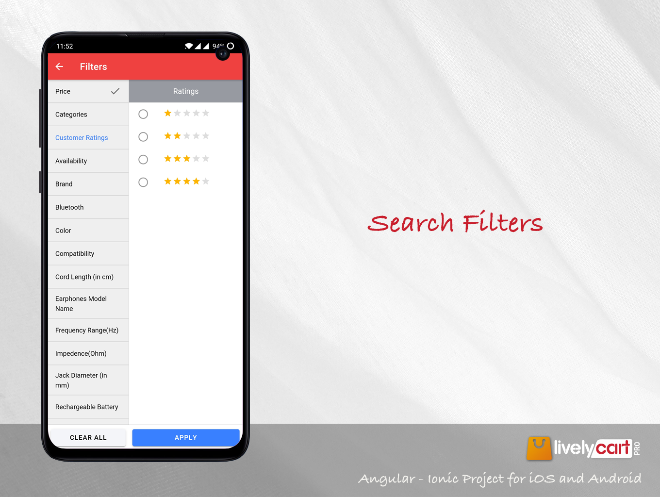 Search Filters
