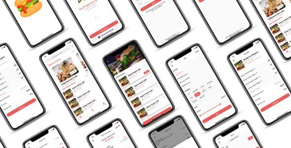 ionic 5 food delivery full app template Ionic Food &amp; Goods Delivery Mobile App template