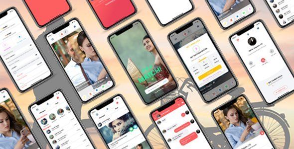 ionic 5 tinder app clone / dating app clone Ionic Social &amp; Dating Mobile App template