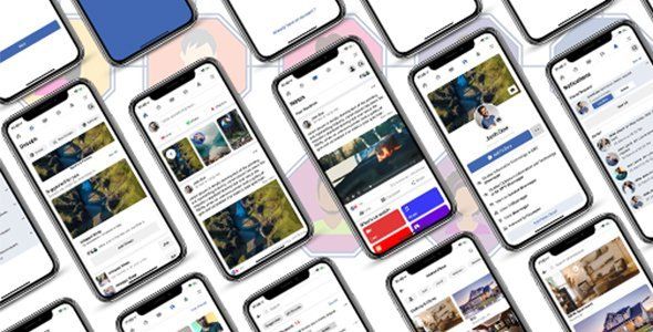 ionic 5 facebook clone app template Ionic Books, Courses &amp; Learning Mobile App template