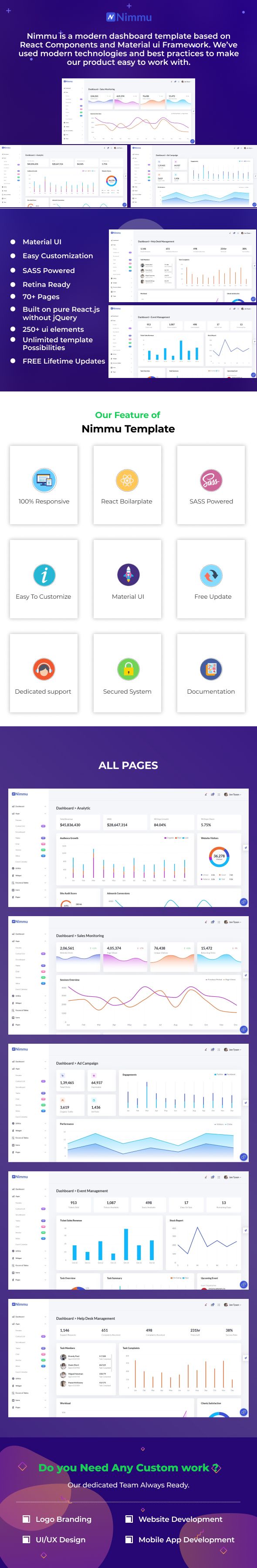 nimmo admin template preview1